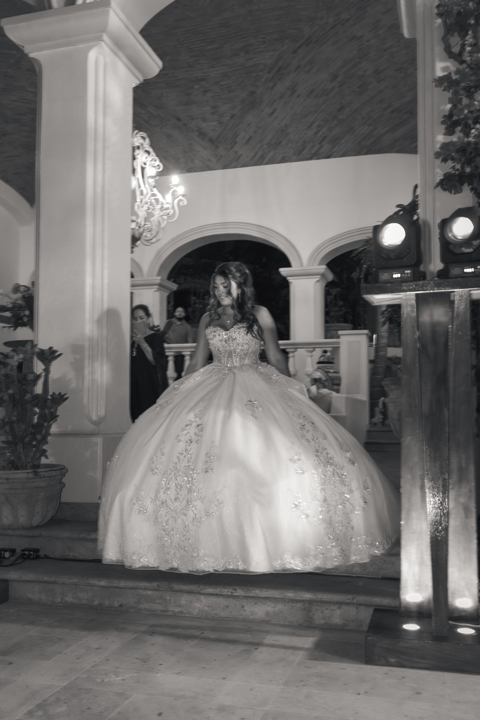 Vals de Serena con su papá
